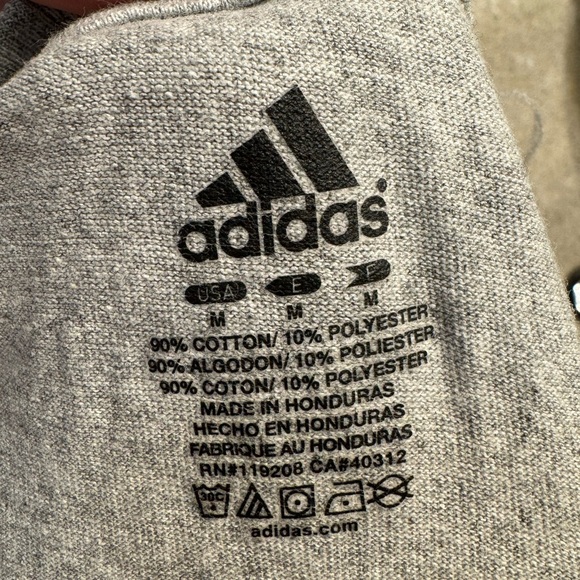 Notre Dame Gray T-Shirt Size M - Picture 3 of 3